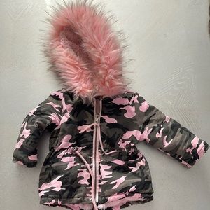 Winter Jacket toddler girl , chaqueta de niña 12 meses